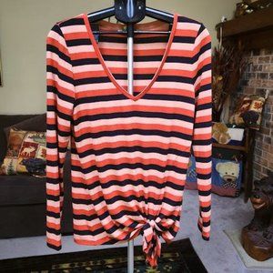 NWT Express One Eleven sz medium striped shirt